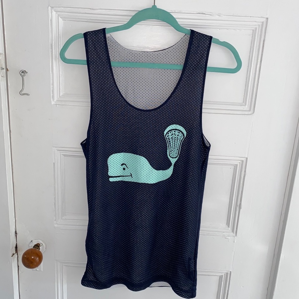 vineyard vines reversible lacrosse mesh pinnie
